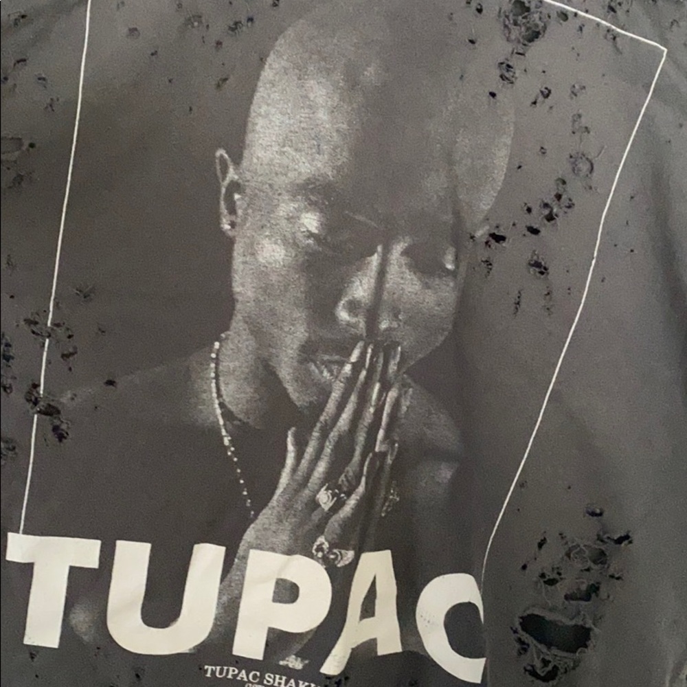 Coal N Terry Distressed Tupac Tee